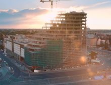 Budynek Bałtyk w Poznaniu okiem drona – 2016